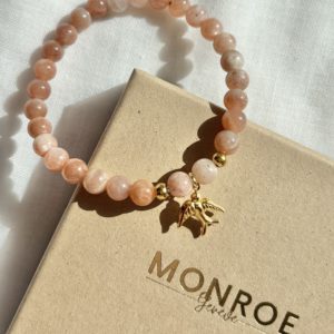 Bracelet PIERRE DE SOLEIL avec charm à choix