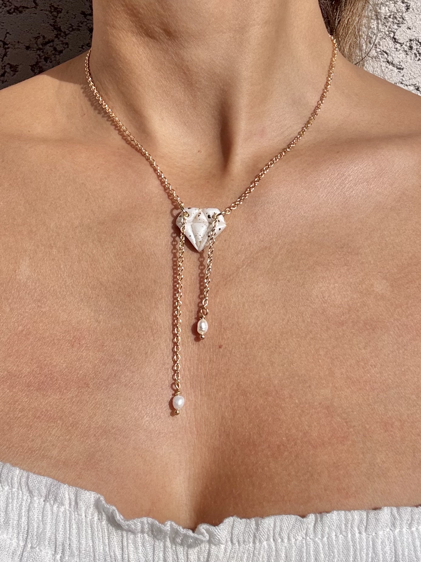 Collier DIAMOND chaîne fine – Image 2